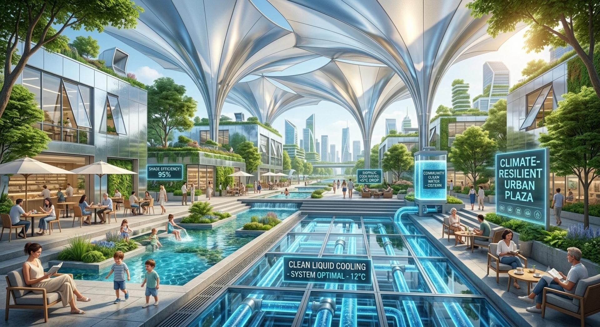 La città del futuro sarà progettata per restare fresca
